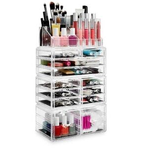 Clear Acrylic Makeup Organizer